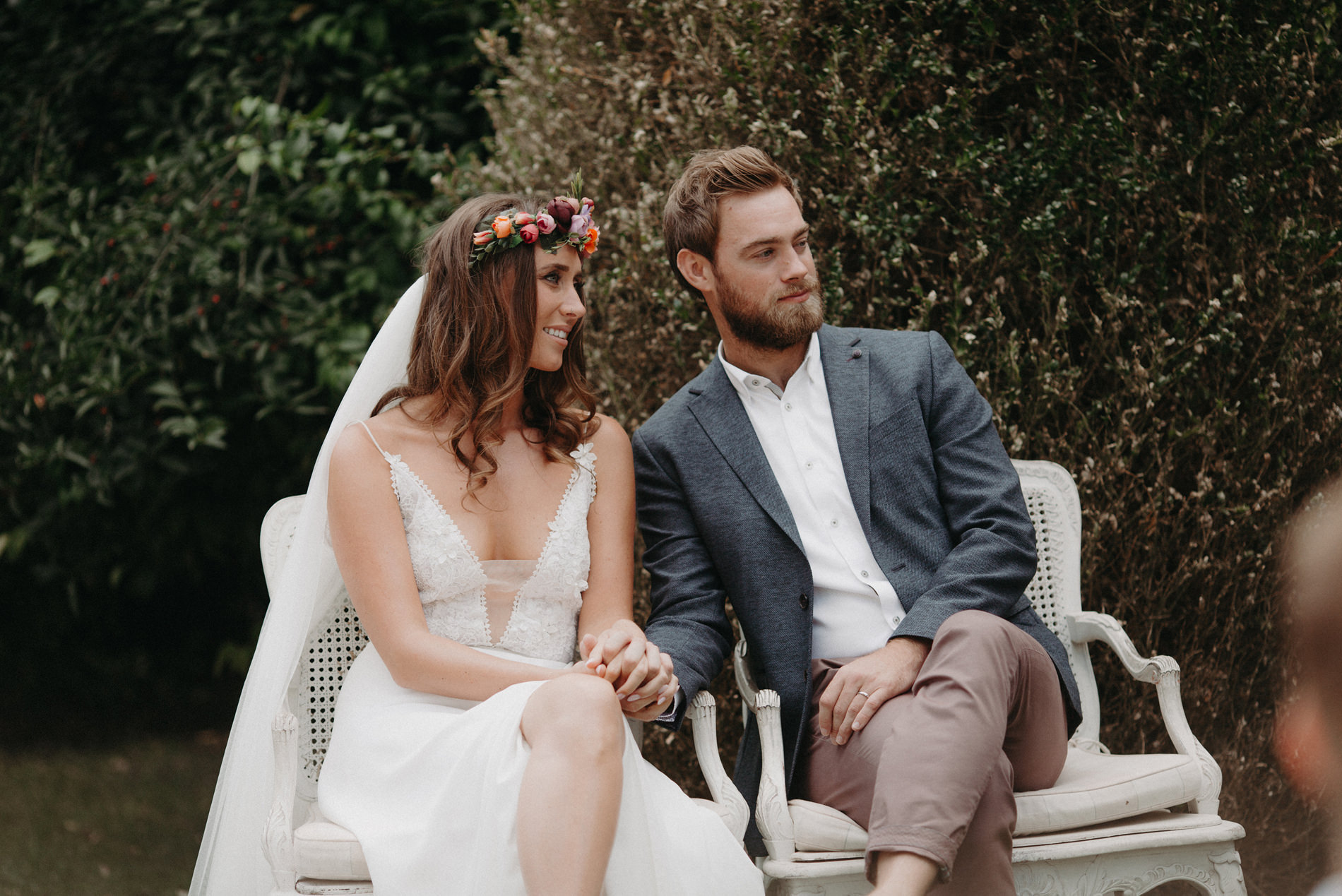 Labbaye chateau de camon wedding
