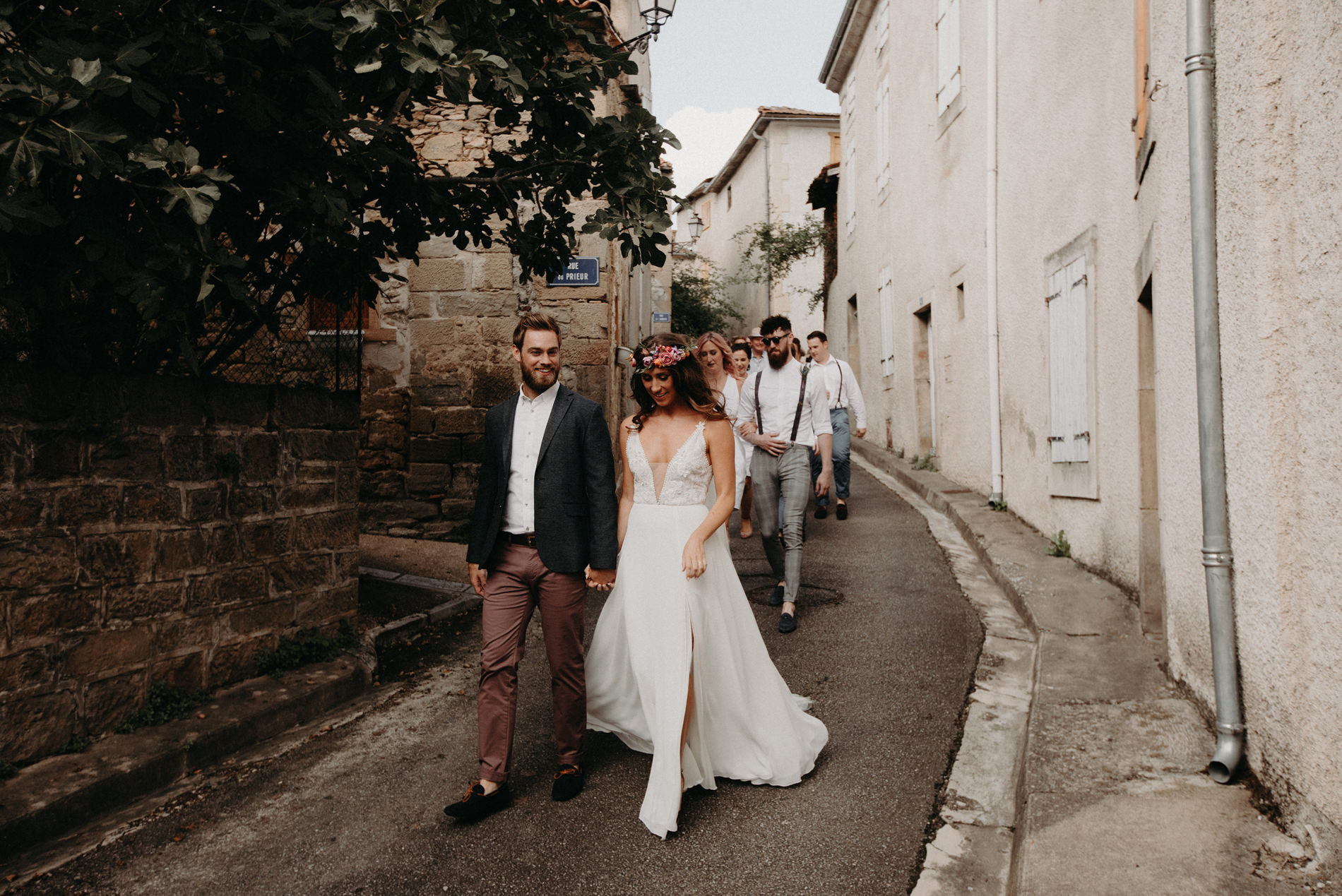 Labbaye chateau de camon wedding