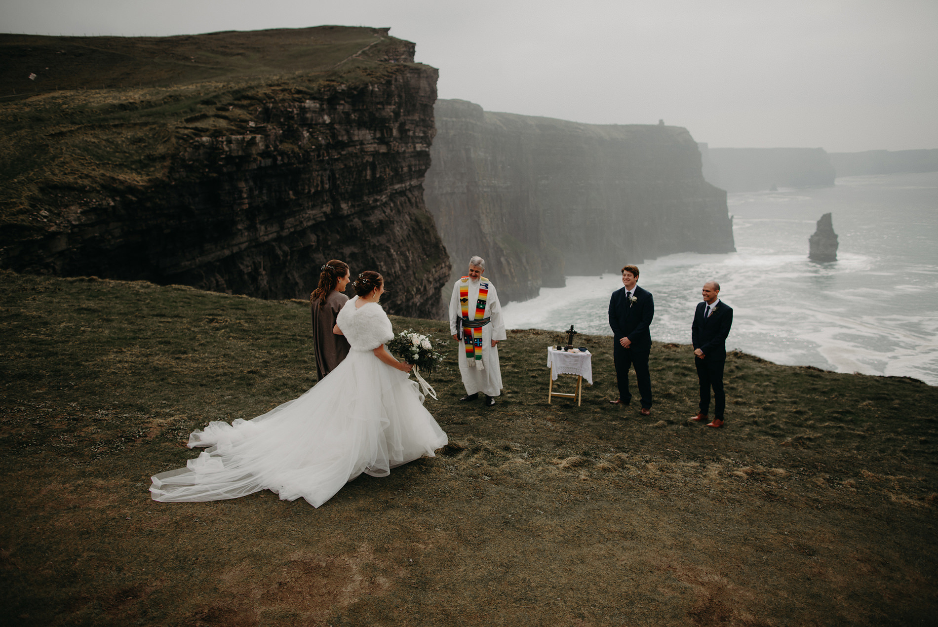 Cliffs of Moher Elopement